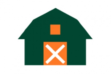 Houten schuur